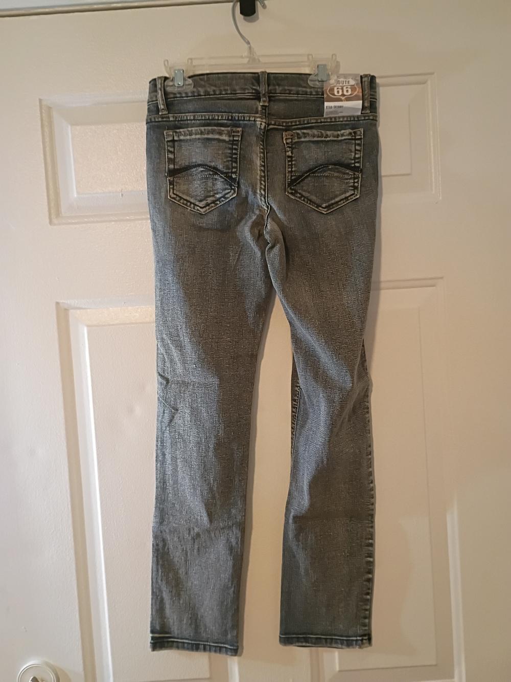 Route 66 Kids Gray Straight-Leg Jeans